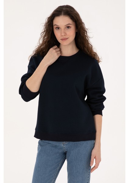 Kadın Lacivert Sweatshirt 50320028-VR033