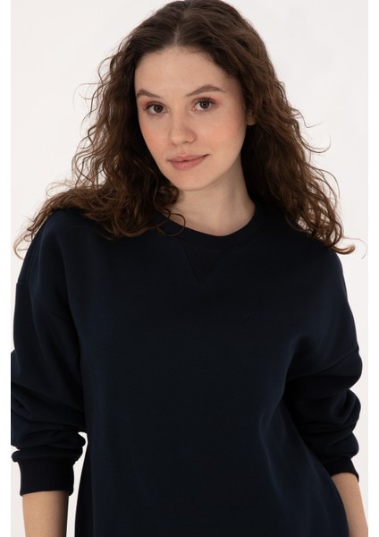 Kadın Lacivert Sweatshirt 50320028-VR033 fiyatları