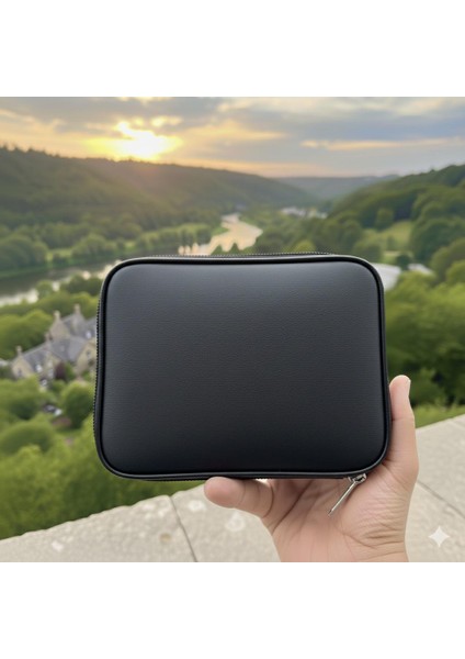 Şarj Aleti Kulaklık Çantası - Teknoloji , Makyaj Organizer Düzenleyici Seyahat Mini Yazıcı