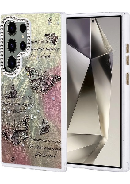 Samsung Galaxy S24 Ultra Kılıf Blade Aynalı Desenli Kapak - Desen 6