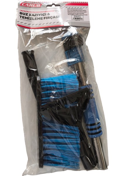 Otomobil Araç Cam Buz Kazıyıcı Saplı + Temizleme Fırçası modelleri