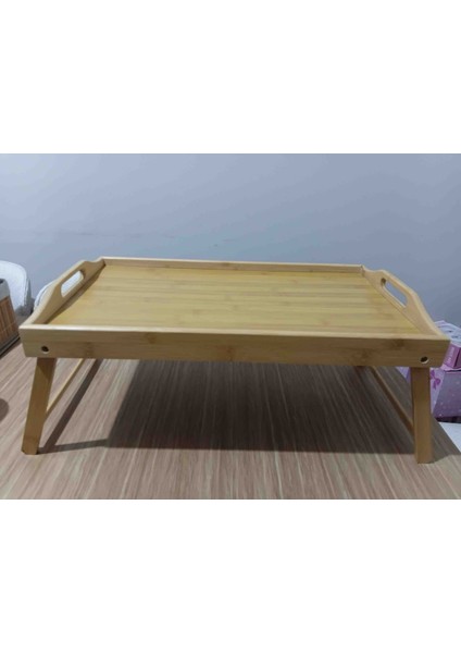 Retro Vintage Ahşap Bambu Çocuk ve Çok Yönlü Ayaklı Servis Tepsisi modelleri