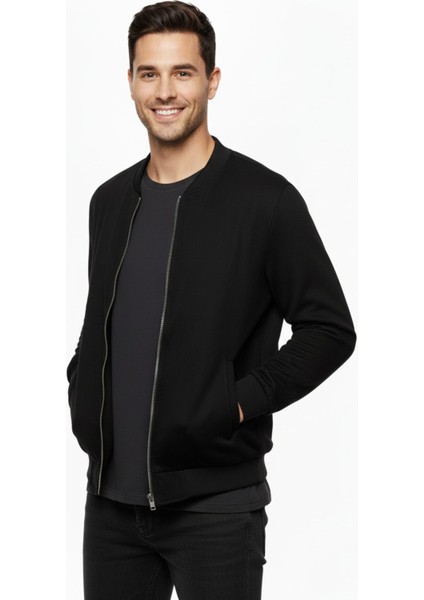 Erkek Regular Fit Mevsimlik Hakim Yaka Süet Spor Mont BGL-ST05014 fırsatları