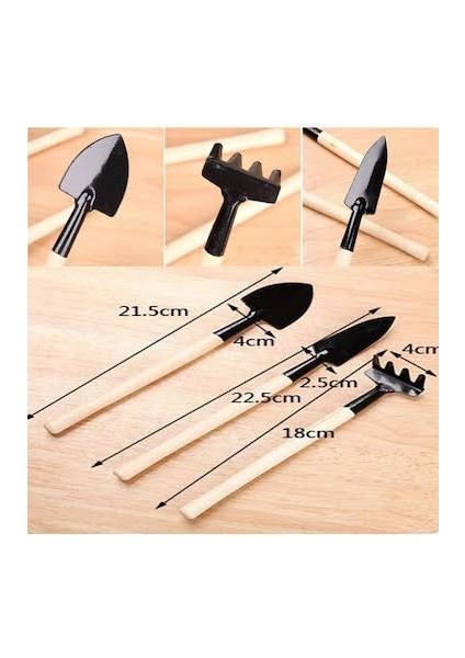 Ahşap Hobi Bahçe Seti 3 Parça fırsatları