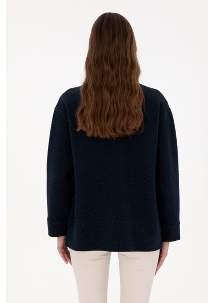 Kadın Lacivert Gömlek Örme 50314224-VR033 indirimleri