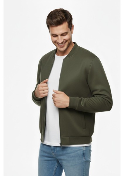 Erkek Büyük Beden Mevsimlik Hakim Yaka Süet Spor Mont BGL-ST05015 fırsatları