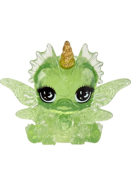 Peri Kanatlı Mini Bebek Rainbow High Littles Emerald Hunter Yeşil Saçlı Oyuncak Seti - 14 cm fırsatları