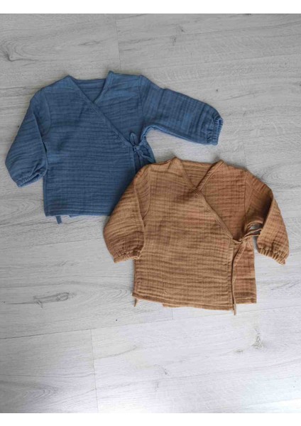 Ikili Müslin Bebek Takımı/ Iki Alt Üst / Iki Şapka / Iki Eldiven/ Hastane Çıkışı fiyatları