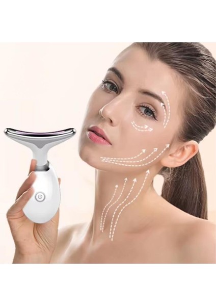 Ems Güzellik Cihazı Titreşimli Boyun ve Yüz 7 Farklı Işık Modlu fiyatları