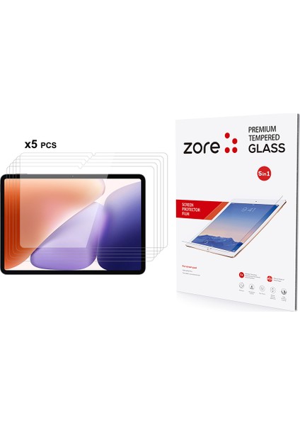 Xiaomi Pad 7 Zore 5in1 Tablet Temperli Cam Ekran Koruyucu fiyatları