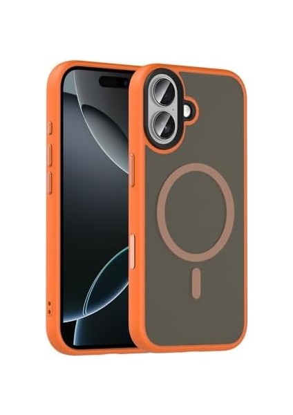 17 Için Kılıf Mat Arka Yüzey Uyumlu Şarj Özellikli Flet M-Safe Kapak (Turuncu) fiyatları