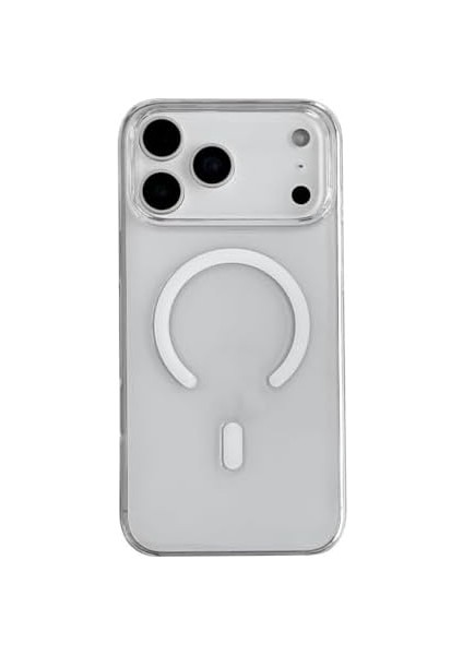Magsafe Uyumlu 17 Pro Telefon Kılıfı, Ultra Ince, Dayanıklı (Şeffaf)