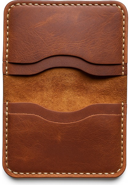 Erkek Kartlık Cüzdan Hakiki Deri El Dikişi 6-12 Kart Kapasiteli Şık ve Dayanıklı