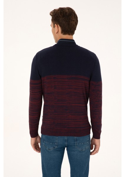 Erkek Lacivert Kazak /triko 50314970-VR033 indirimleri