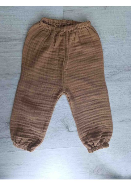 Bebek Beli Lastikli Ikili Müslin Pantolon fırsatları