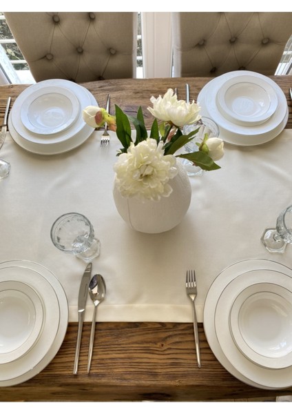 Soft Kumaş Dertsiz Ekru Uzun Runner modelleri