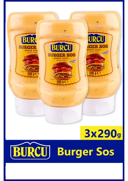 Burger Sos 290 gr x 3 Adet