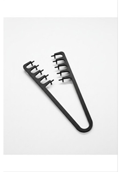 Kıvırcık Yapan Tarak Muzuzevi Tarak Dalgalı Saç Berber Sihirli Tarak siyah renk modelleri