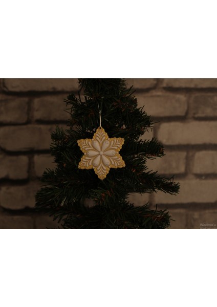 Yılbaşı Ağacı Kar Tanesi Süsü – 5’li Set (Çoklu Renk Seçeneği) modelleri