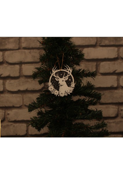 Noel Temalı 5’li Asmalı Ağaç Süsü Seti 🎄 – Baykuş, Penguen, Geyik ve Tatil Figürleri fırsatları