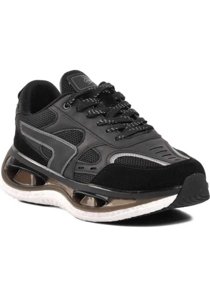 2225 Siyah Eva Taban Kadın Spor Ayakkabı