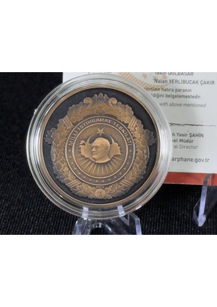 Mit Milli Istihbarat Teşkilatı – Bronz Hatıra Sikkesi modelleri