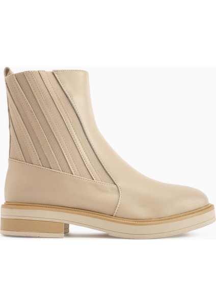 Lena Bej Lastik Detaylı Kadın Bot fırsatları