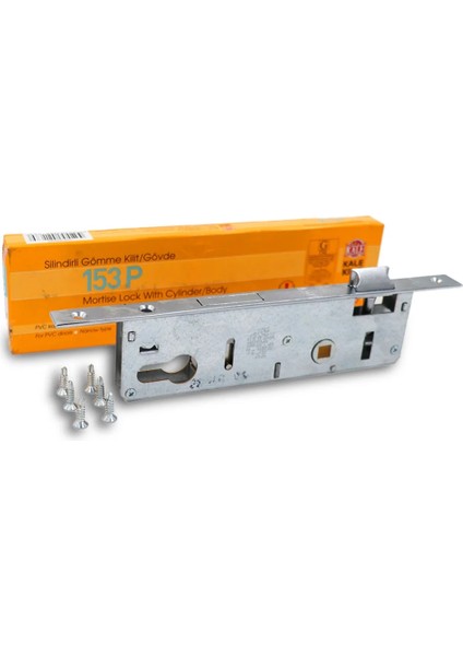 153 P Kale Silindirli Gömme Kilit (Dar Tip), Pvc Kapılar Için (Seçenekli) fiyatları