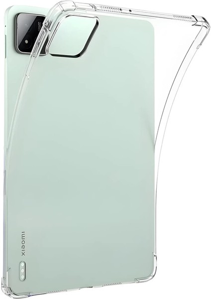 Xiaomi Pad 7 Pro Kılıf Anti Shock Tablet Silikon - Şeffaf