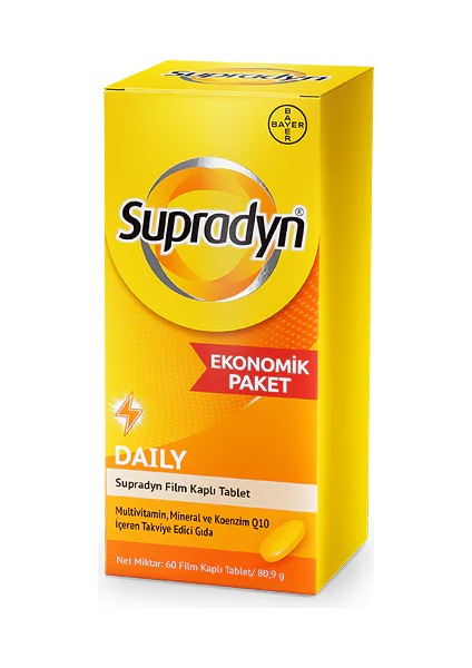 Supradyn® 60 Film Kaplı Tablet