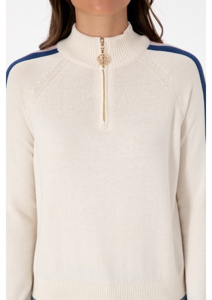 Kadın Krem Kazak /triko 50314691-VR071