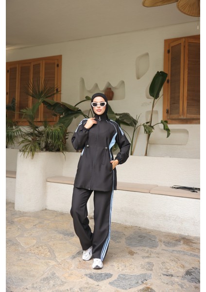 Tesettür Eşofman Takımı Fermuarlı Alt Üst Eşofman Takımı 520 fiyatları