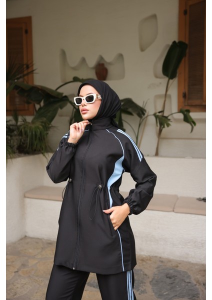 Tesettür Eşofman Takımı Fermuarlı Alt Üst Eşofman Takımı 520 fırsatları