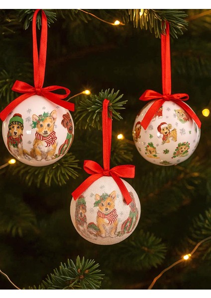 Adam Yılbaşı Ağaç Süsü 6 Adet 7,5cm fırsatları