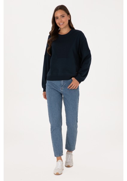 Kadın Lacivert Sweatshirt 50314170-VR033 fırsatları