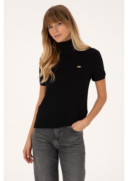 Kadın Siyah Kazak /triko 50314835-VR046