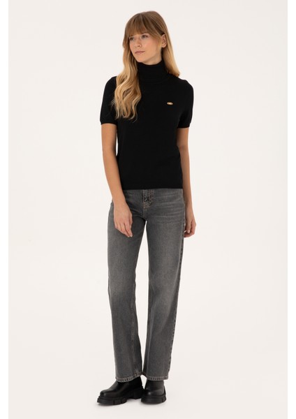 Kadın Siyah Kazak /triko 50314835-VR046 fırsatları