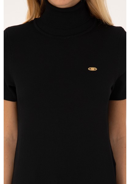 Kadın Siyah Kazak /triko 50314835-VR046