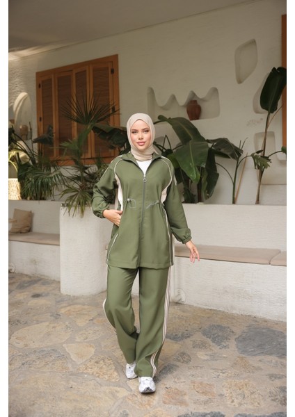 Tesettür Eşofman Takımı Fermuarlı Alt Üst Eşofman Takımı 520 fiyatları