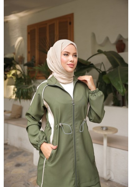 Tesettür Eşofman Takımı Fermuarlı Alt Üst Eşofman Takımı 520 indirimleri