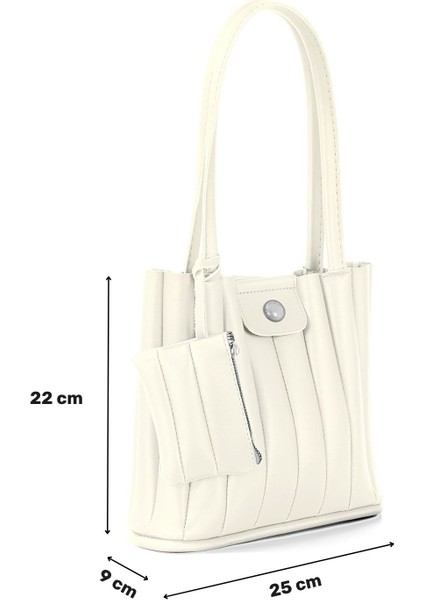 Orijinal Yeni Sezon Özel Tasarım Lüks Yumuşak Deri Mini Cüzdanlı Yavrulu El Kol ve Omuz Çantası fiyatları