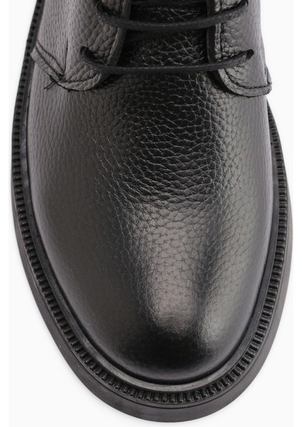 Karol Hakiki Deri Siyah Bağcıklı Kadın Bot fırsatları