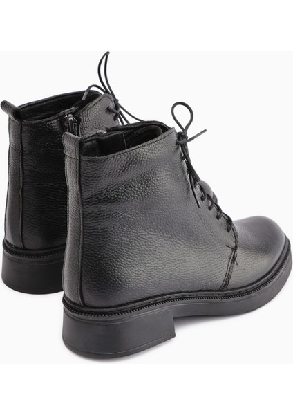 Karol Hakiki Deri Siyah Bağcıklı Kadın Bot indirimleri