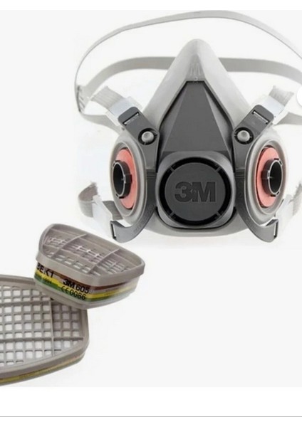 6200 Gaz Maskesi Standart Beden +6059 Abek1 Filtre Dahil Set modelleri