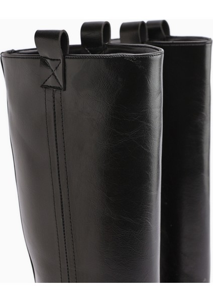 Celine Siyah Topuklu Kadın Çizme fırsatları