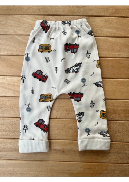 Erkek Bebek 2'li Takım Araba Baskılı Uzun Kollu Fitilli Kaşkorse Çıtçıtlı Body fiyatları