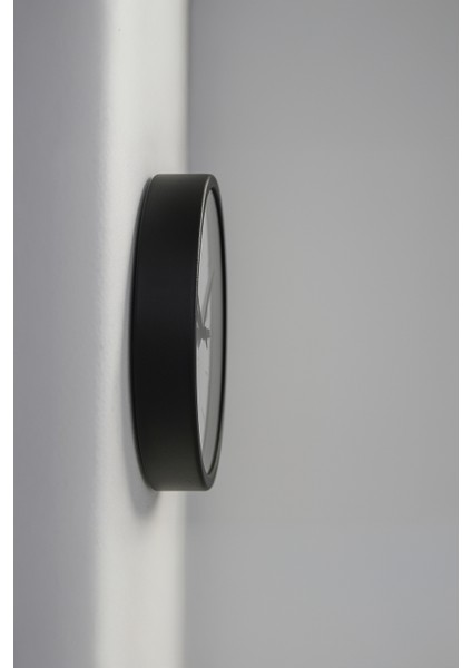 Soyut Çiçek Illüstrasyonlu Minimalist Modern Duvar Saati - 25CM - Önü Camlı Siyah Kasa modelleri