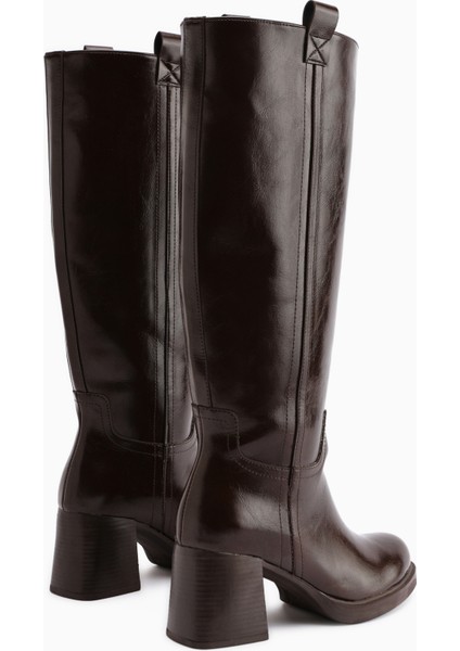 Celine Kahve Topuklu Kadın Çizme fırsatları