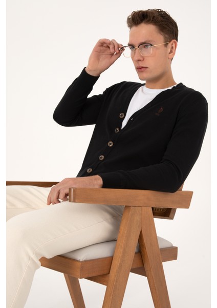 Erkek Siyah Hırka (Triko) 50313702-VR046 modelleri