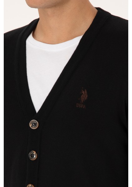 Erkek Siyah Hırka (Triko) 50313702-VR046